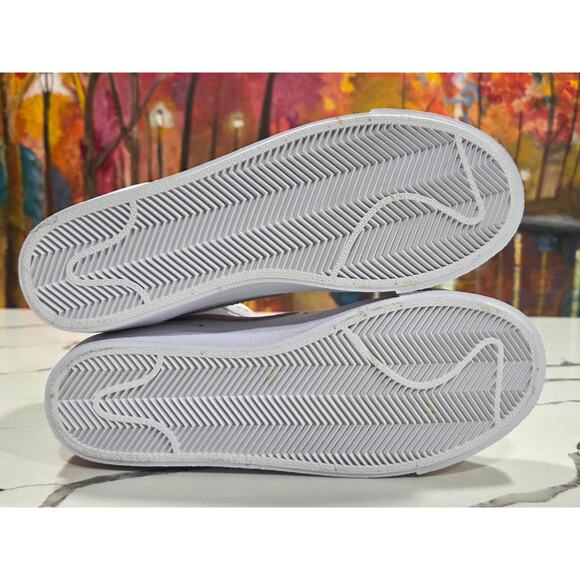 Nike W Blazer Mid 77 White Pink Oxford Size 7 Women's CZ1055-118 Vintage - Picture 6 of 6